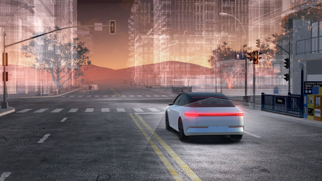 6 mẫu xe lạ đời ra mắt năm 2023: Ô tô Hyundai đi ngang như cua, xe BMW đổi màu - Ảnh 17.