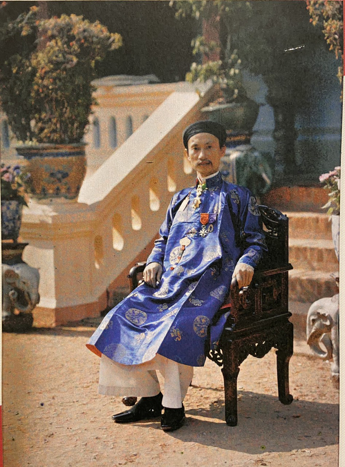 Tổng đốc Hoàng Trọng Phu năm 1915 - Ảnh: ALBERT KAHN