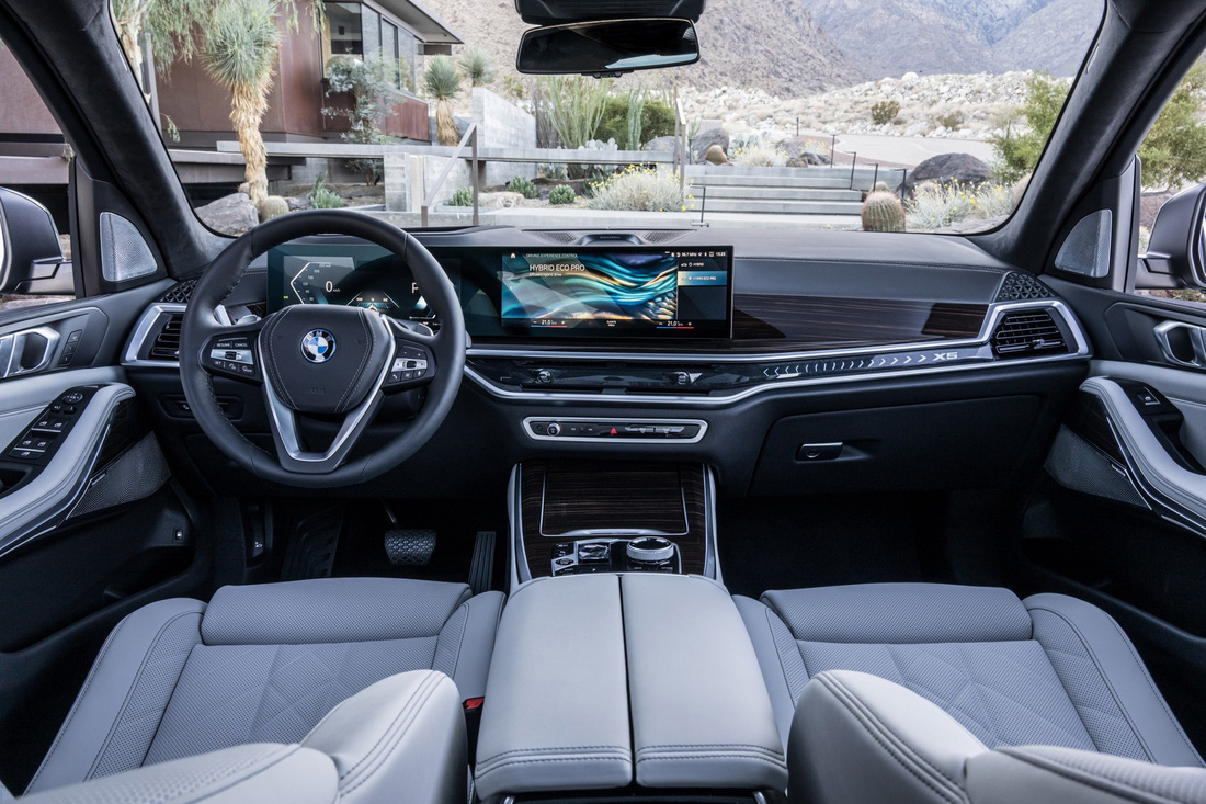 BMW X5 và X6 2024 ra mắt: Bỏ thiết kế gây tranh cãi, màn hình cong lạ mắt - Ảnh 4.