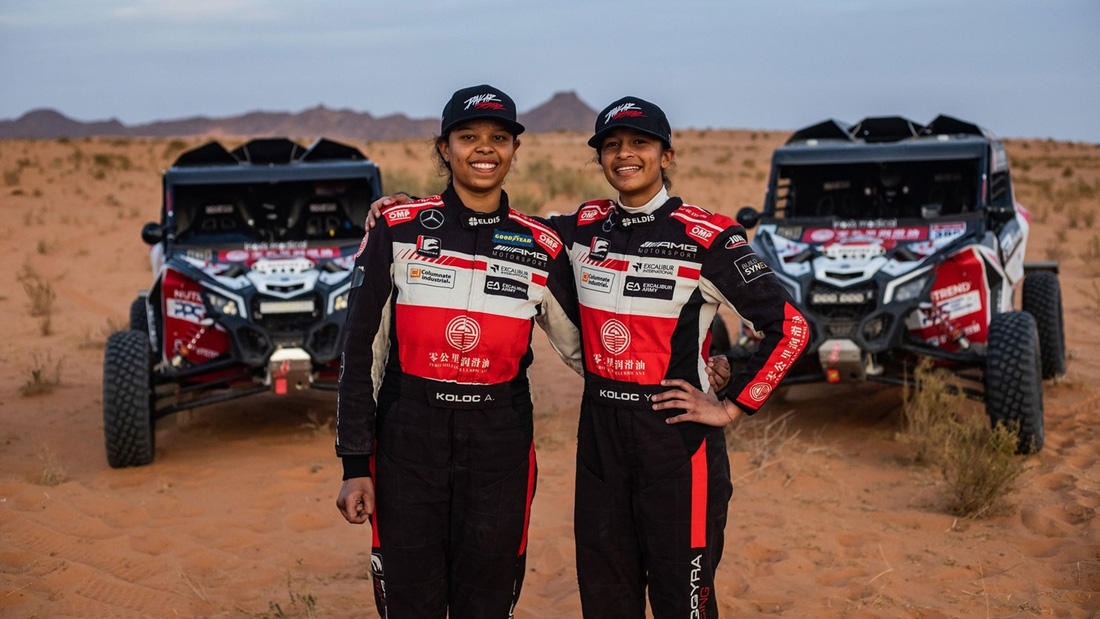 Cặp sinh đôi làm nên lịch sử Dakar: 18 tuổi đã vào giải đua xe khắc nghiệt nhất hành tinh - Ảnh 1.