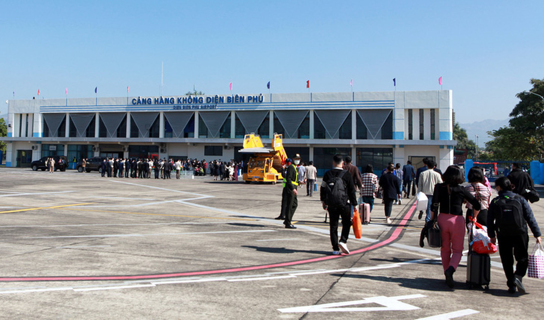 Nhà ga sân bay Điện Biên hiện tại có công suất 300.000 khách/năm sẽ được cải tạo, nâng cấp lên 500.000 khách/năm - Ảnh: TUẤN PHÙNG