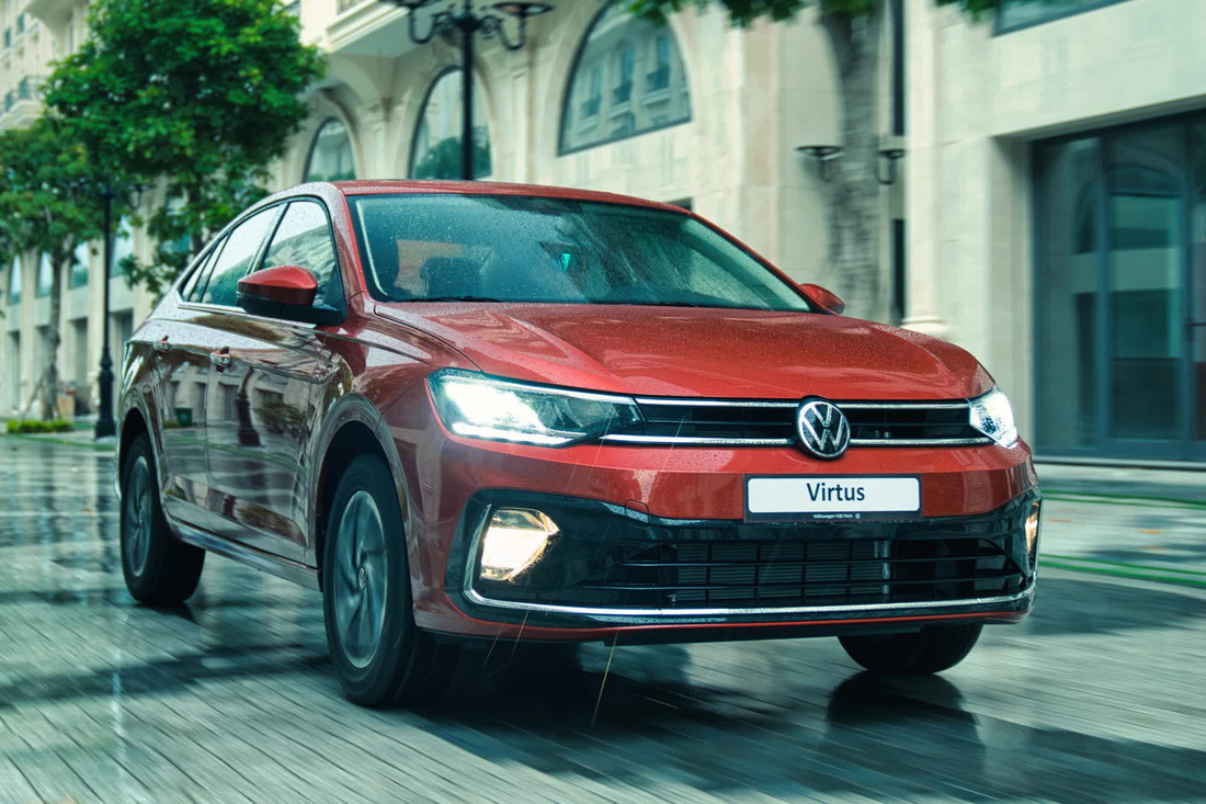 Volkswagen Virtus ra mắt Việt Nam: Đối thủ của Vios nhưng giá như Camry - Ảnh 1.