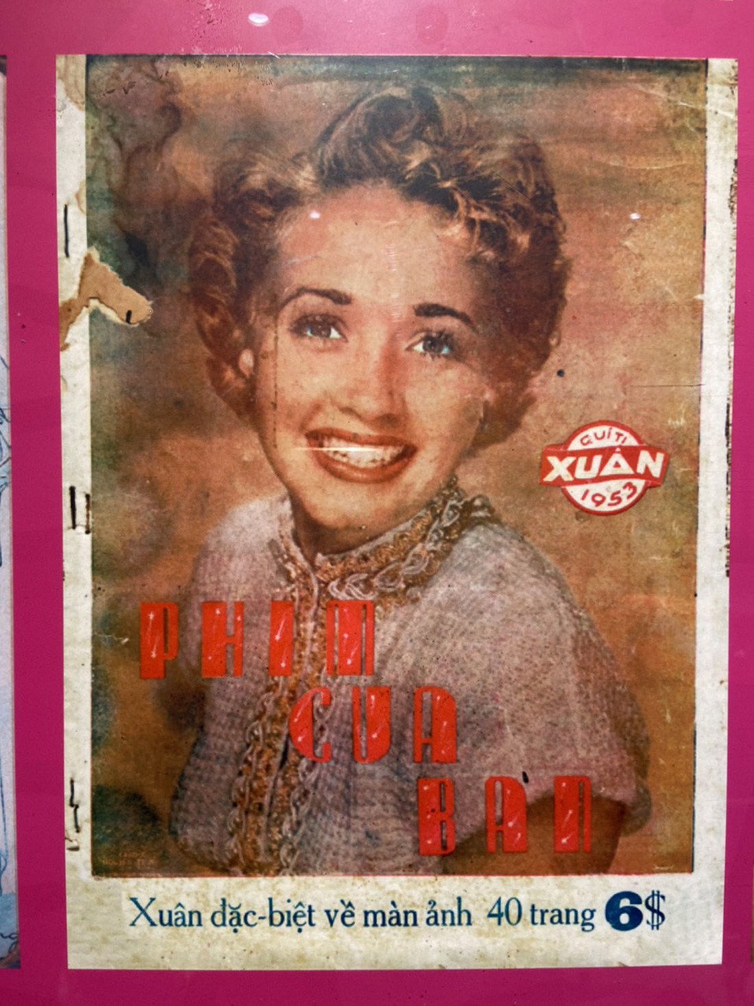 Ngắm tranh Nguyễn Gia Trí và hình Marilyn Monroe trên bìa báo Tết trước 1954 - Ảnh 4.