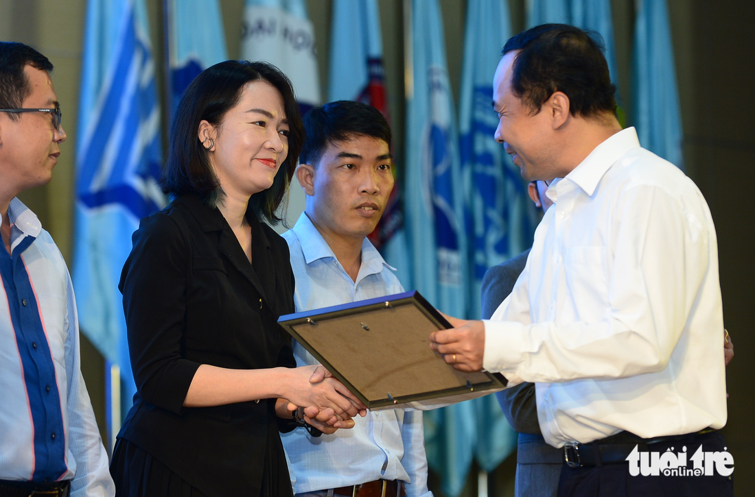 Giải thưởng &quot;Tuổi Trẻ Start-up Award&quot; 2023 góp phần lan tỏa cảm hứng khởi nghiệp - Ảnh: QUANG ĐỊNH