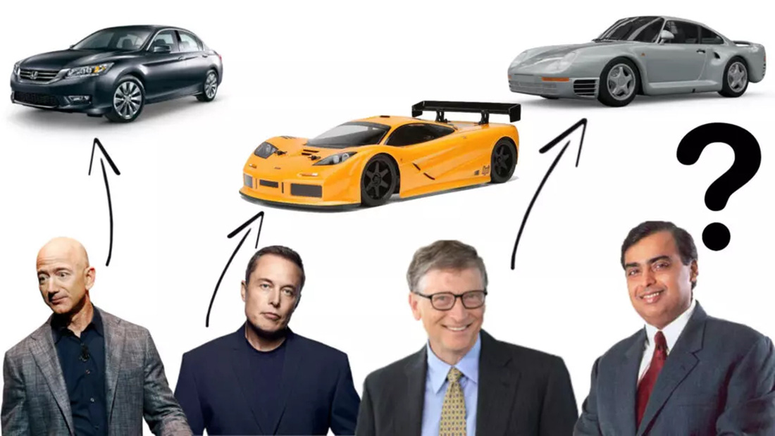 15 người giàu nhất thế giới 2023 đi xe gì? - Ảnh 1.