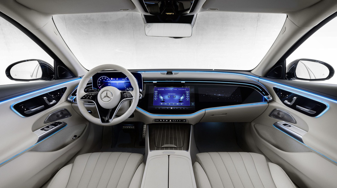 Mercedes-Benz E-Class 2024 ra mắt: Như xe điện, tràn ngập công nghệ, xem được TikTok, họp Zoom - Ảnh 7.