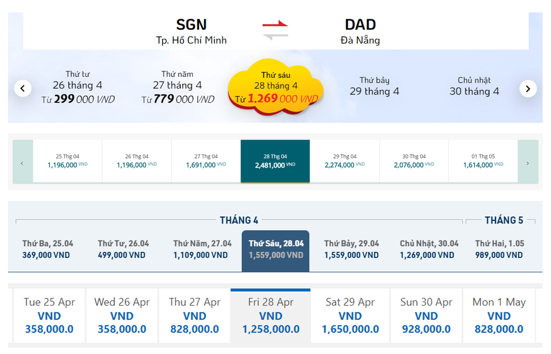 Du lịch dịp lễ 30-4: Vẫn có thể mua vé máy bay giá hợp lý - Ảnh 1.