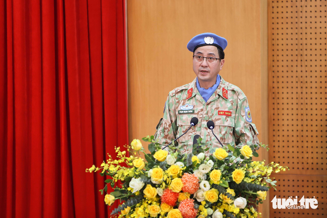 Đại tá Phạm Mạnh Thắng, Cục trưởng Cục Gìn giữ hòa bình Việt Nam