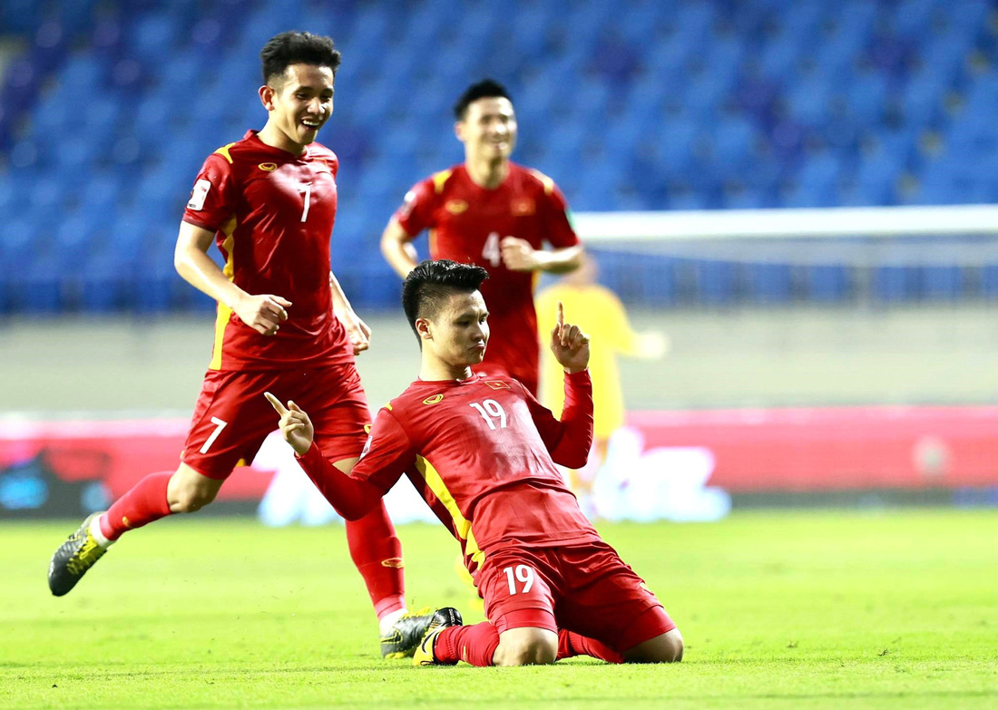 Tuyển nước Việt Nam được xếp nhập group phân tử tương đương số 3 bên trên Asian Cup 2023 - Ảnh: T.L