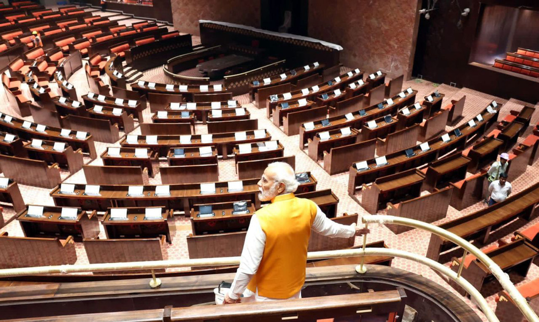 Chiêm ngưỡng tòa nhà quốc hội mới của Ấn Độ - Ảnh 4.