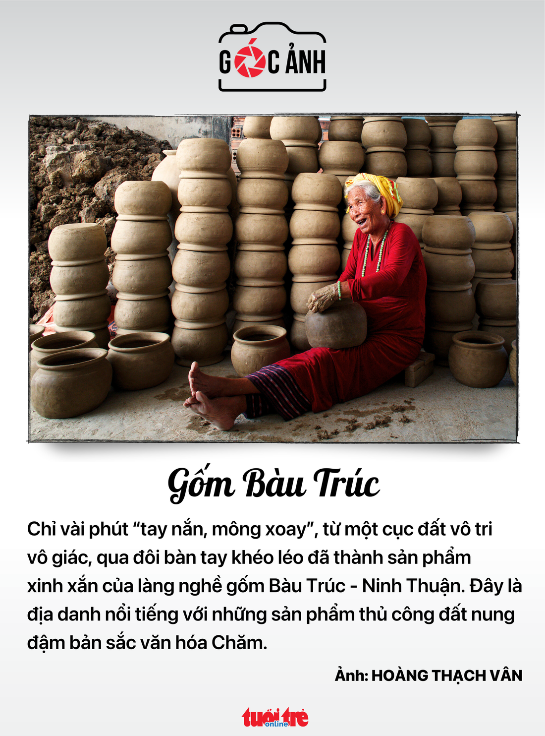 Gốm Bàu Trúc - Ảnh: HOÀNG THẠCH VÂN