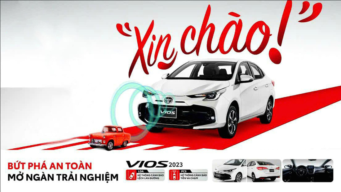 Toyota Vios 2023 lộ ảnh tại Việt Nam, giá dự kiến không đổi - Ảnh 1.