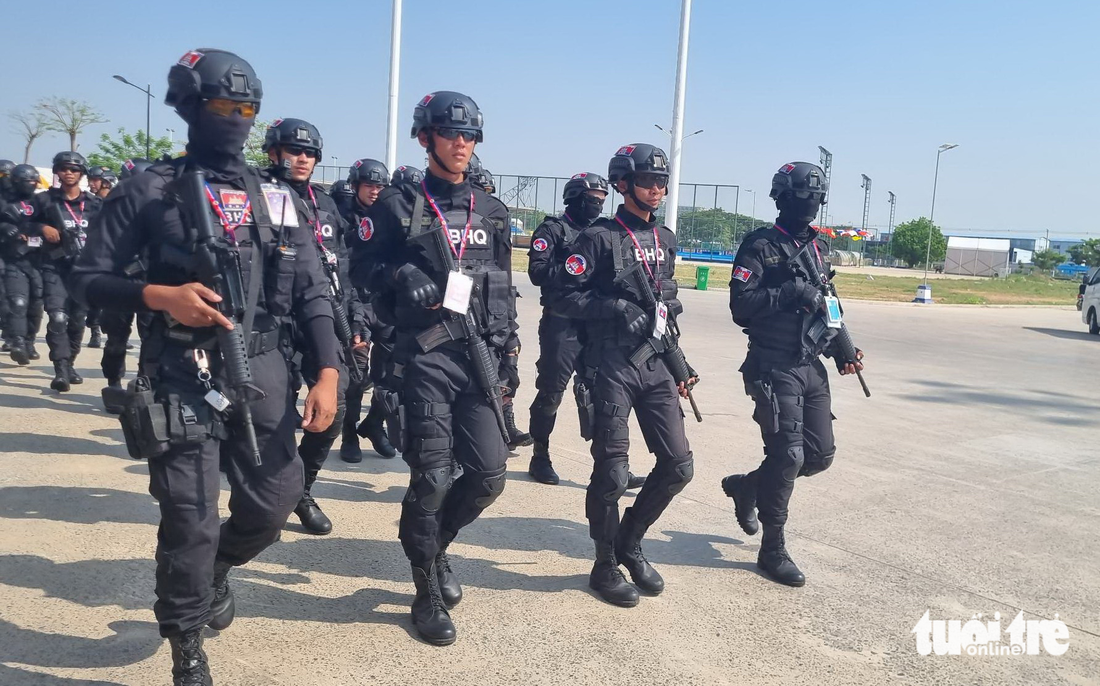 Trước giờ khai mạc SEA Games, Campuchia siết an ninh quanh khu phức hợp - Ảnh 3.