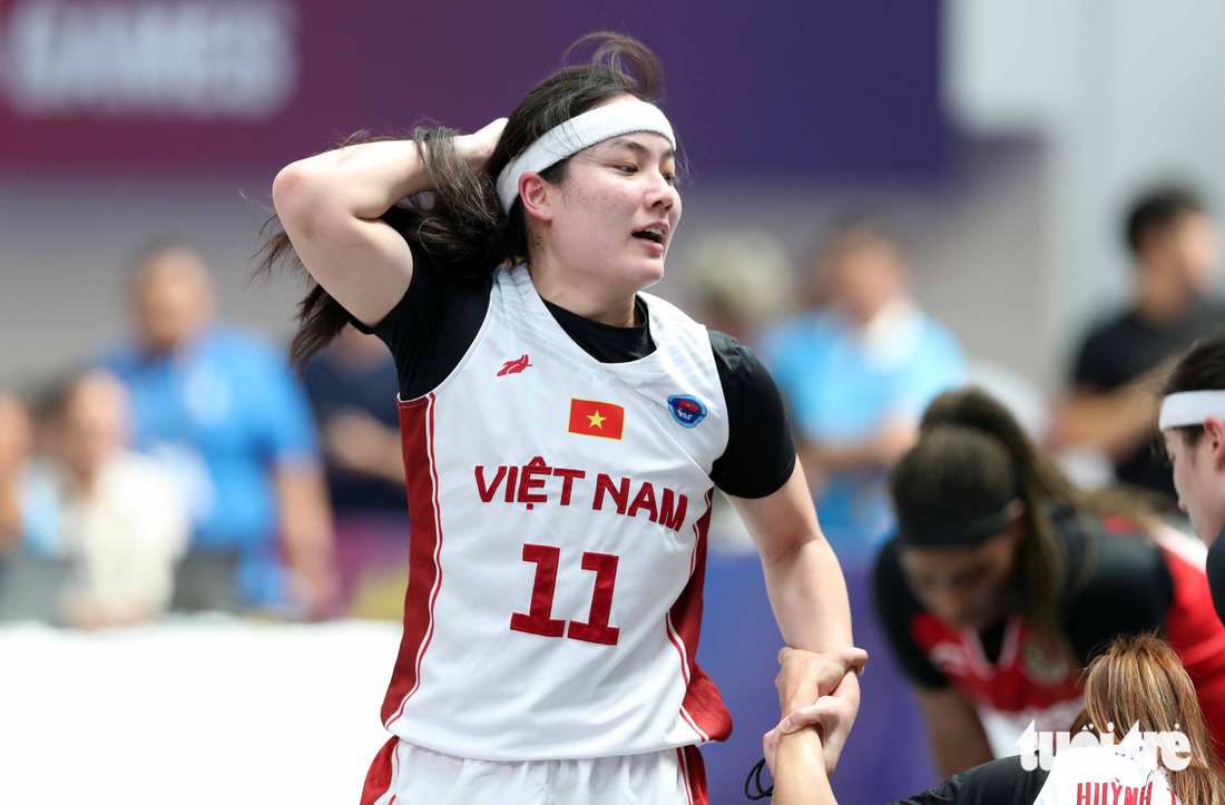 Những khoảnh khắc ấn tượng của bóng rổ nữ Việt Nam - Ảnh 4.