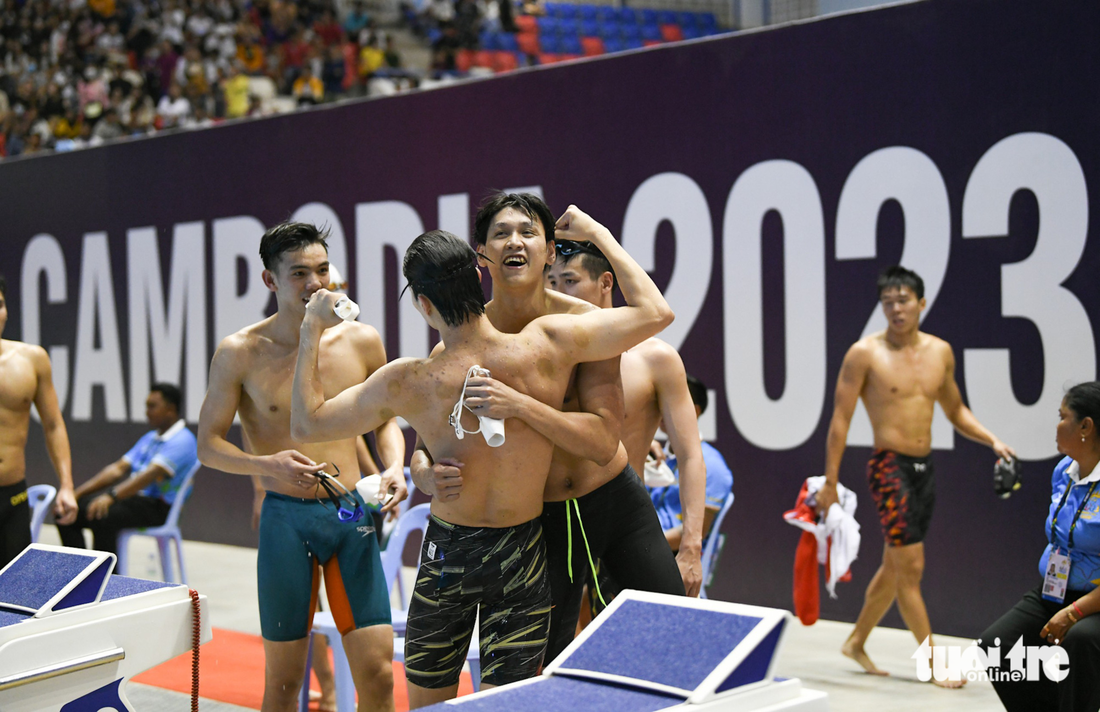 Tuyển bơi lội nam xuất sắc bảo vệ 2 huy chương vàng SEA Games - Ảnh 7.
