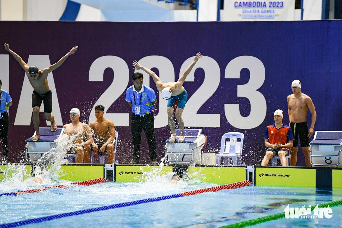 Tuyển bơi lội nam xuất sắc bảo vệ 2 huy chương vàng SEA Games - Ảnh 3.