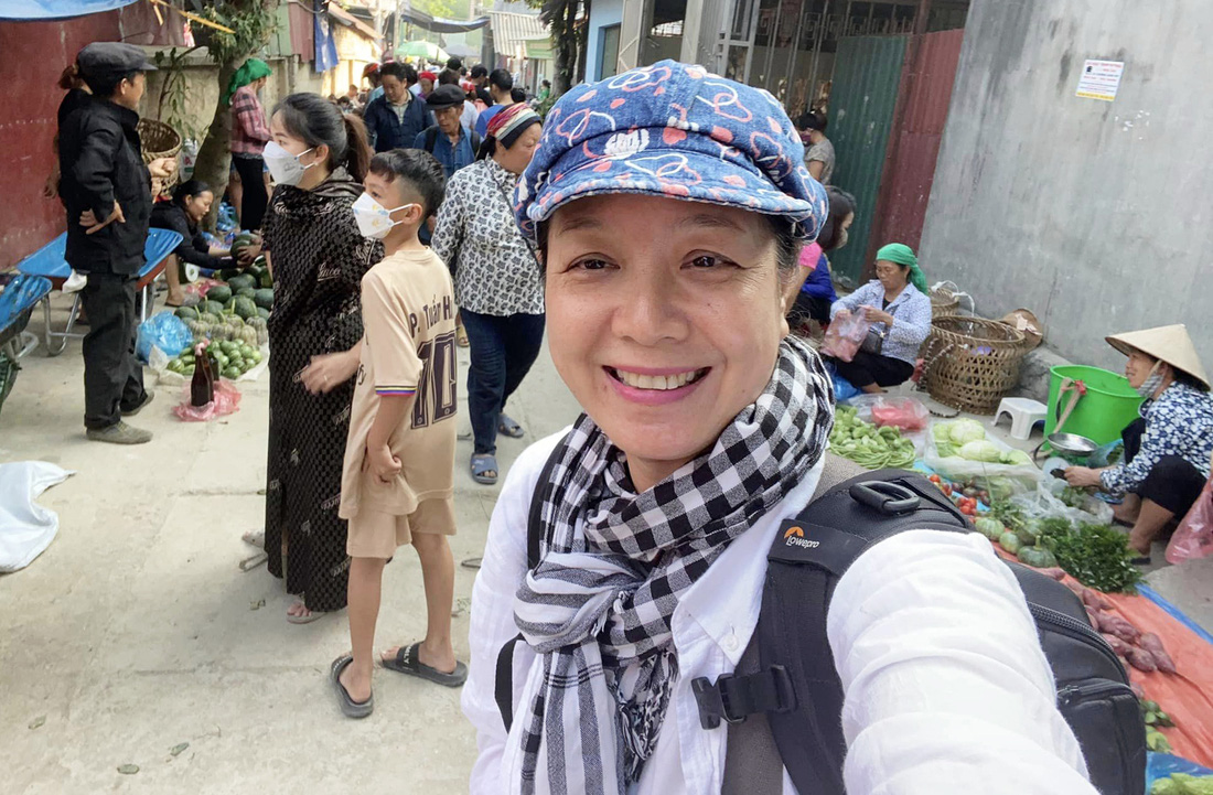 Chiều Xuân trong chuyến đi chụp ảnh tại chợ phiên Yên Minh, Hà Giang - Ảnh: NVCC