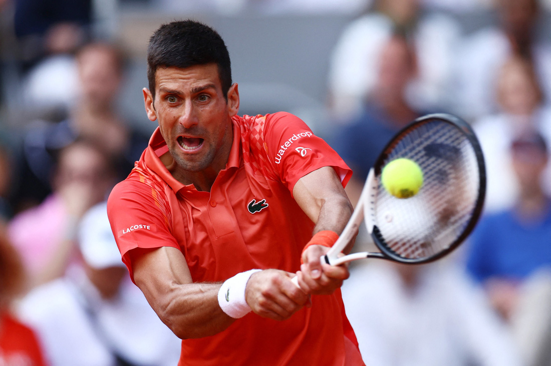 Djokovic càng thi đấu càng thể hiện đẳng cấp của tượng đài làng banh nỉ thế giới - Ảnh: REUTERS