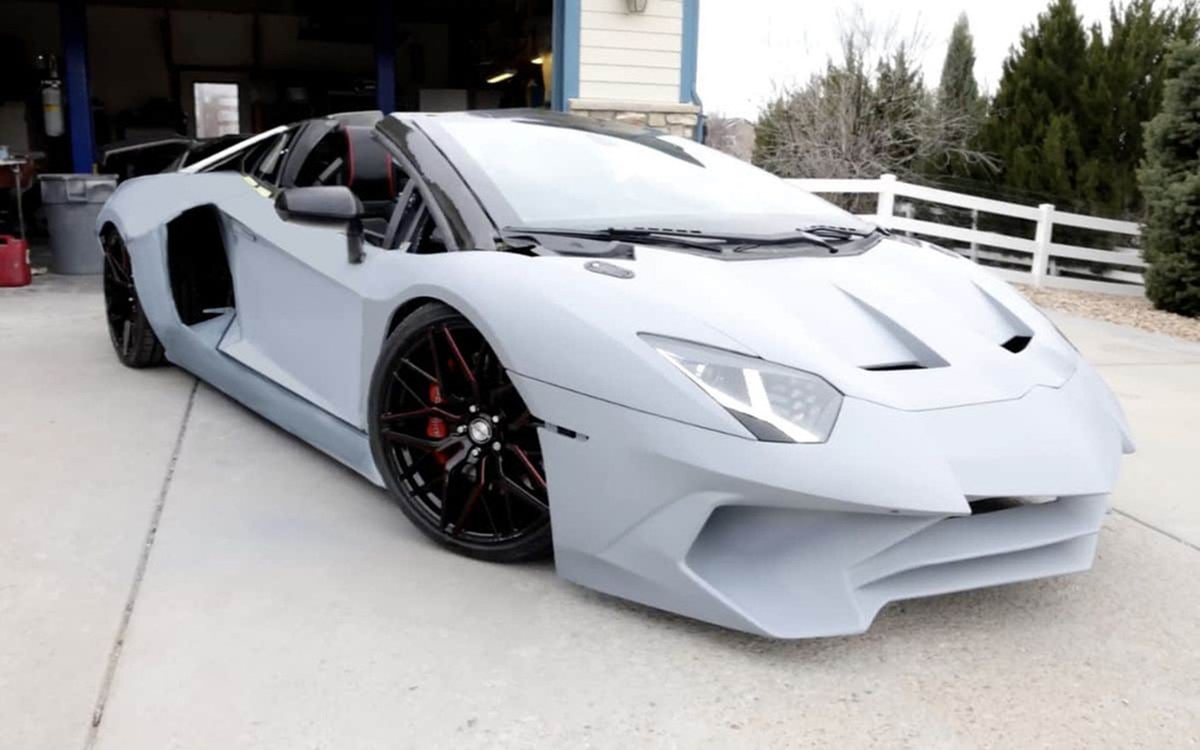 Siêu xe Lamborghini Aventador tự chế bằng in 3D vô cùng kỳ công - Ảnh 6.