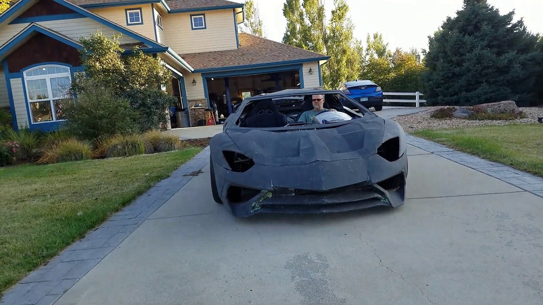Siêu xe Lamborghini Aventador tự chế bằng in 3D vô cùng kỳ công - Ảnh 8.