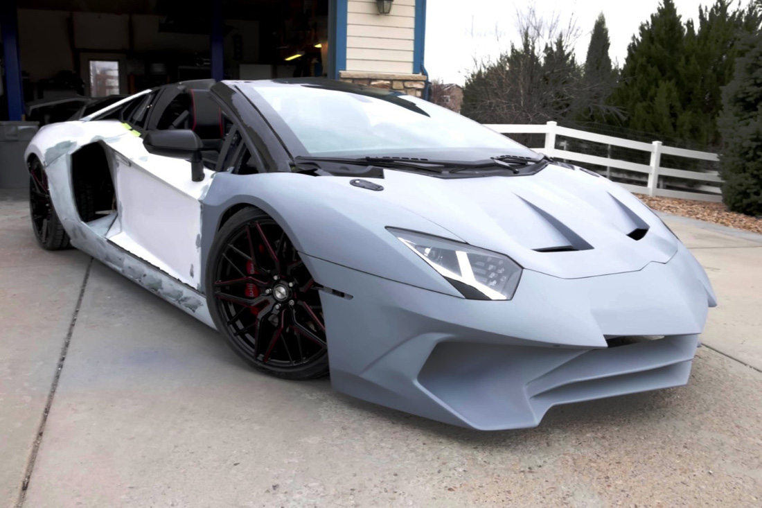 Siêu xe Lamborghini Aventador tự chế bằng in 3D vô cùng kỳ công - Ảnh 3.