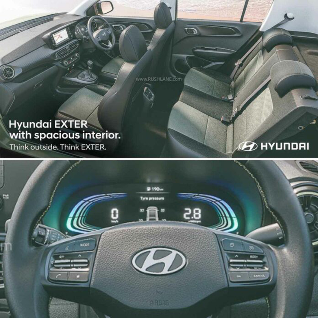 SUV nhỏ và rẻ nhất của Hyundai Exter khoe ảnh trước ngày ra mắt - Ảnh 9.