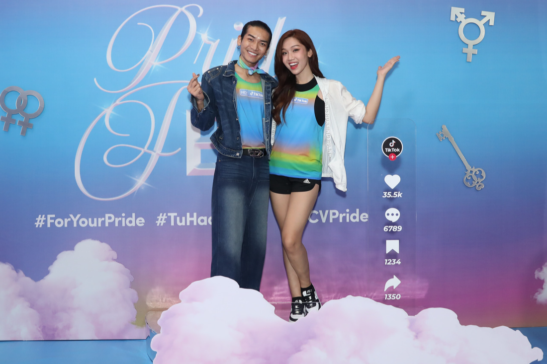 Đỗ Nhật Hà, BB Trần mừng Tháng tự hào của cộng đồng đồng tính, chuyển giới - Ảnh 1.