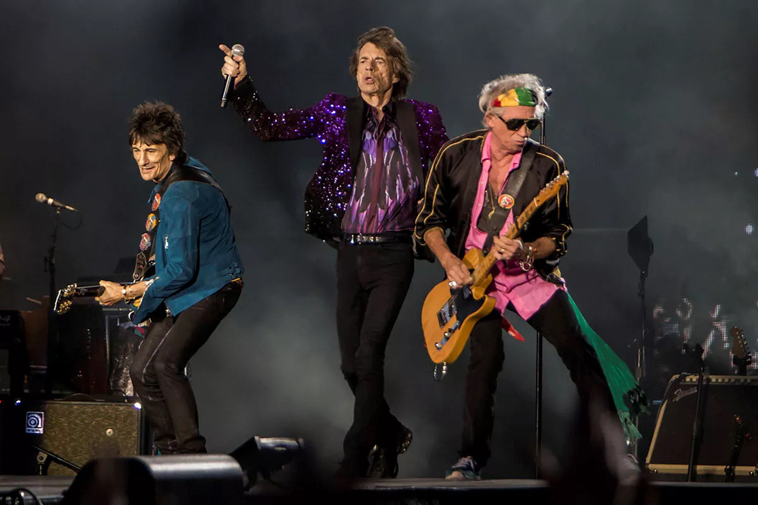 The Rolling Stones lừng lẫy vẫn còn hoạt động sau 61 năm - Ảnh: Getty