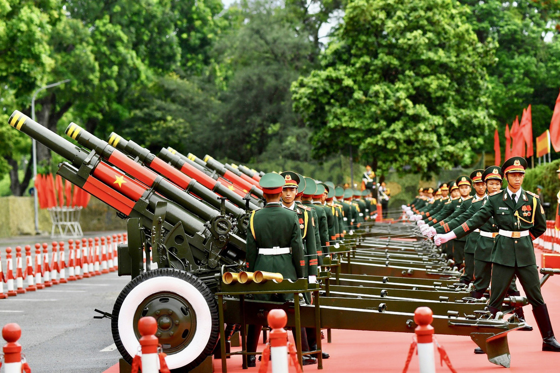 Việt Nam bắn 21 phát đại bác đón Tổng thống Hàn Quốc Yoon Suk Yeol - Ảnh 5.
