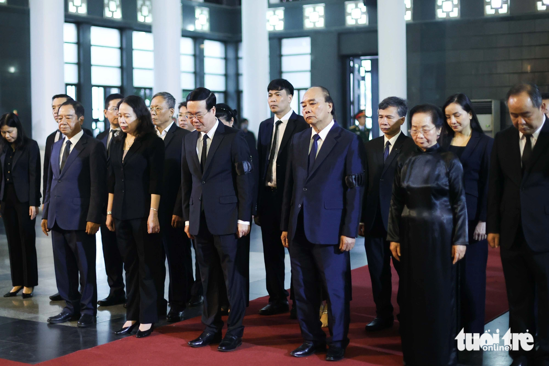 Đông đảo lãnh đạo, nguyên lãnh đạo dự lễ tang cố Phó thủ tướng Vũ Khoan - Ảnh 3.