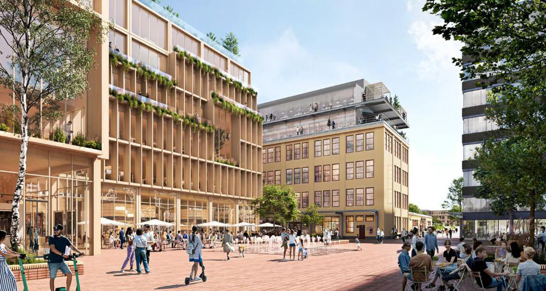 Thụy Điển xây dựng thành phố gỗ mới ngay thủ đô Stockholm - Ảnh 2.