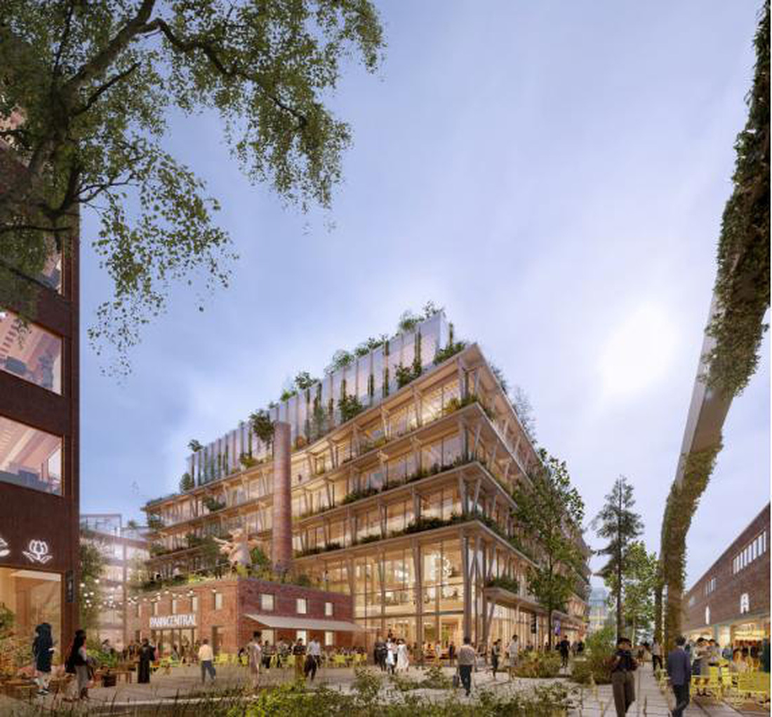 Thụy Điển xây dựng thành phố gỗ mới ngay thủ đô Stockholm - Ảnh 4.