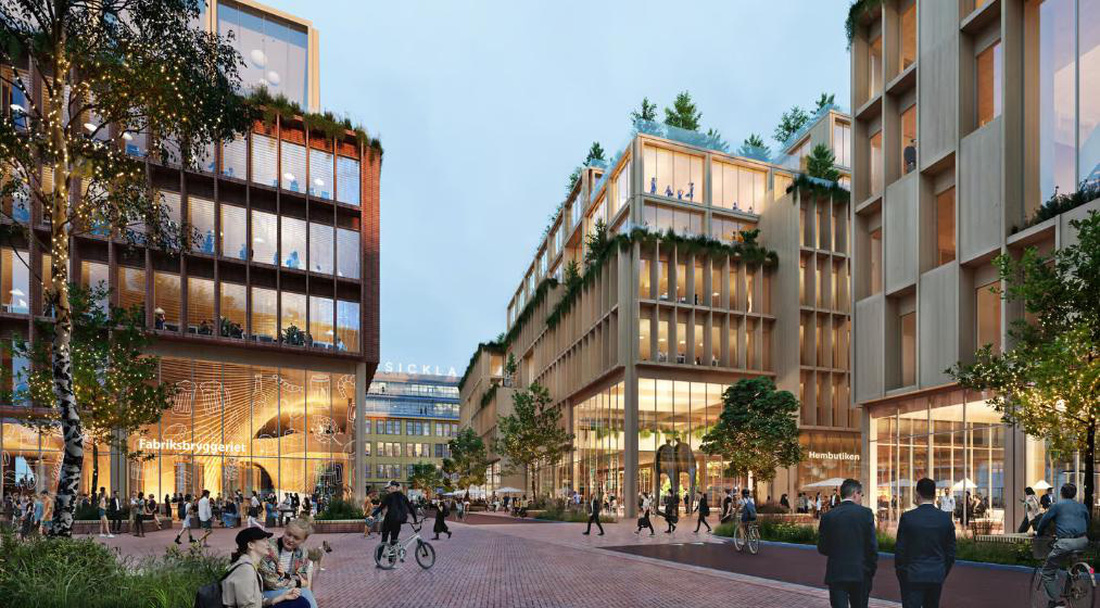 Thụy Điển xây dựng thành phố gỗ mới ngay thủ đô Stockholm - Ảnh 5.