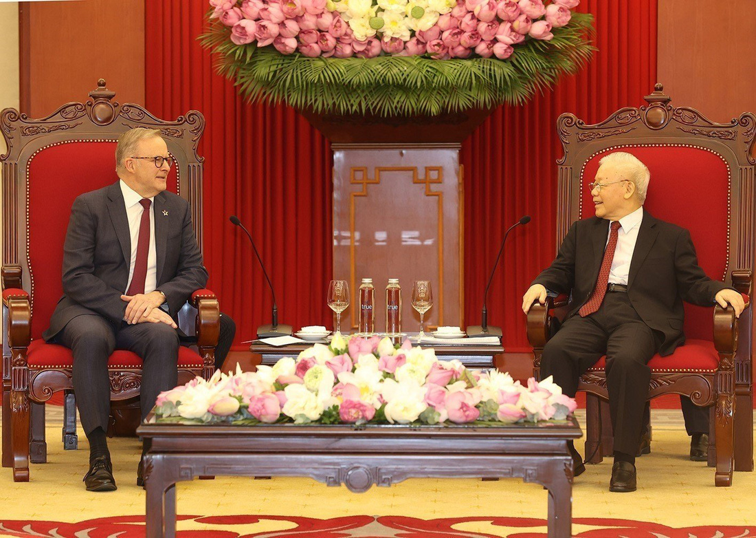 Thủ tướng Úc mời Tổng bí thư Nguyễn Phú Trọng sang thăm chính thức - Ảnh 2.