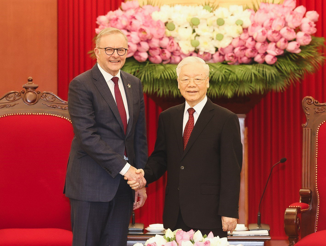 Thủ tướng Úc mời Tổng bí thư Nguyễn Phú Trọng sang thăm chính thức - Ảnh 1.