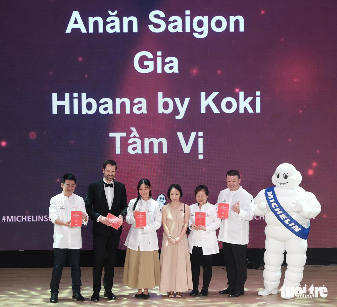 4 nhà hàng được gắn sao Michelin tại Việt Nam: Anăn Saigon, Gia, Hibana by Koki và Tầm Vị - Ảnh 1.