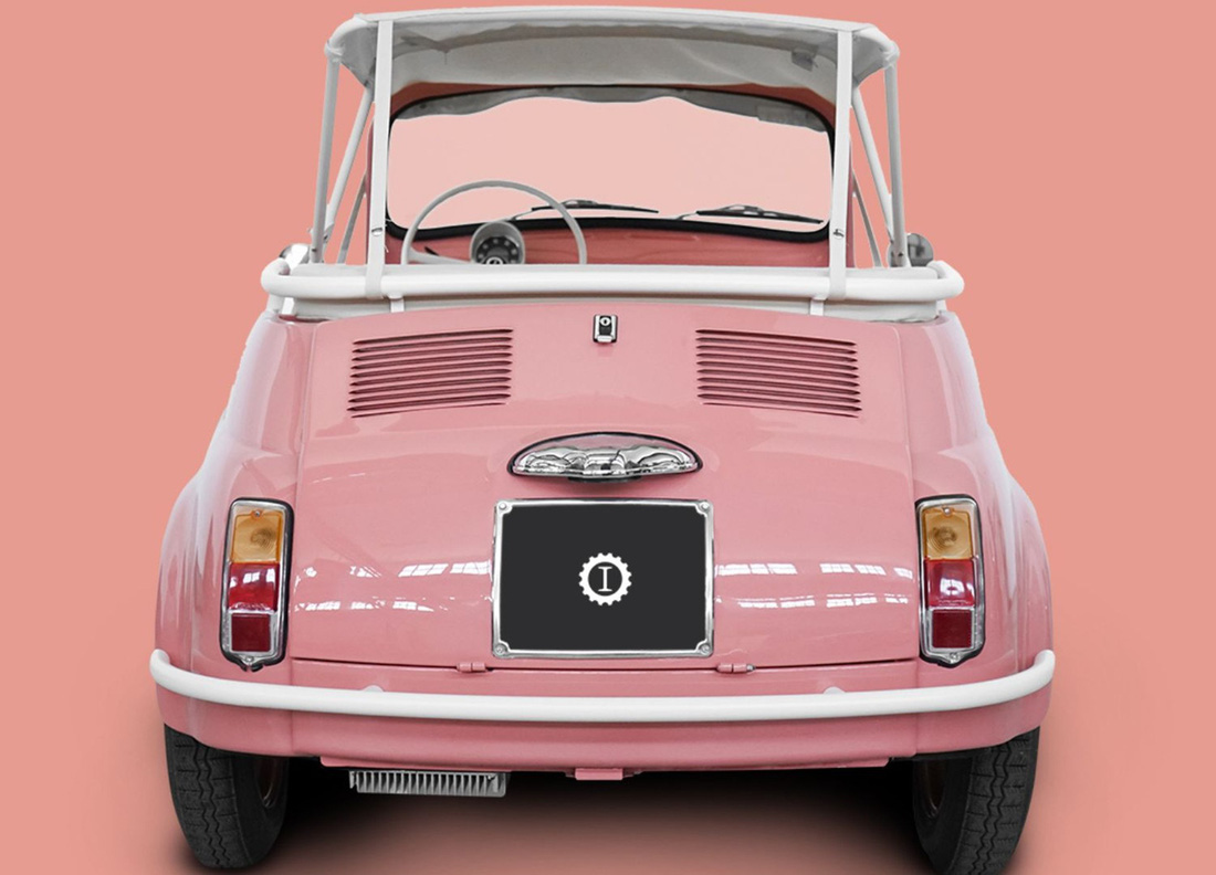 Ô tô điện mini độc lạ: Màu hồng dễ thương cho chị em, ghế đan mây, mui trần, không cửa - Ảnh 5.