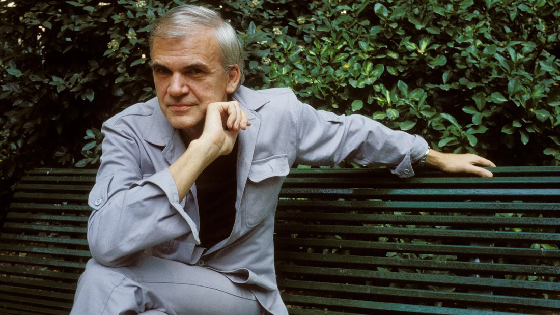 Nhà văn Milan Kundera, 'người khổng lồ' của văn chương thế giới - Ảnh: Getty Images