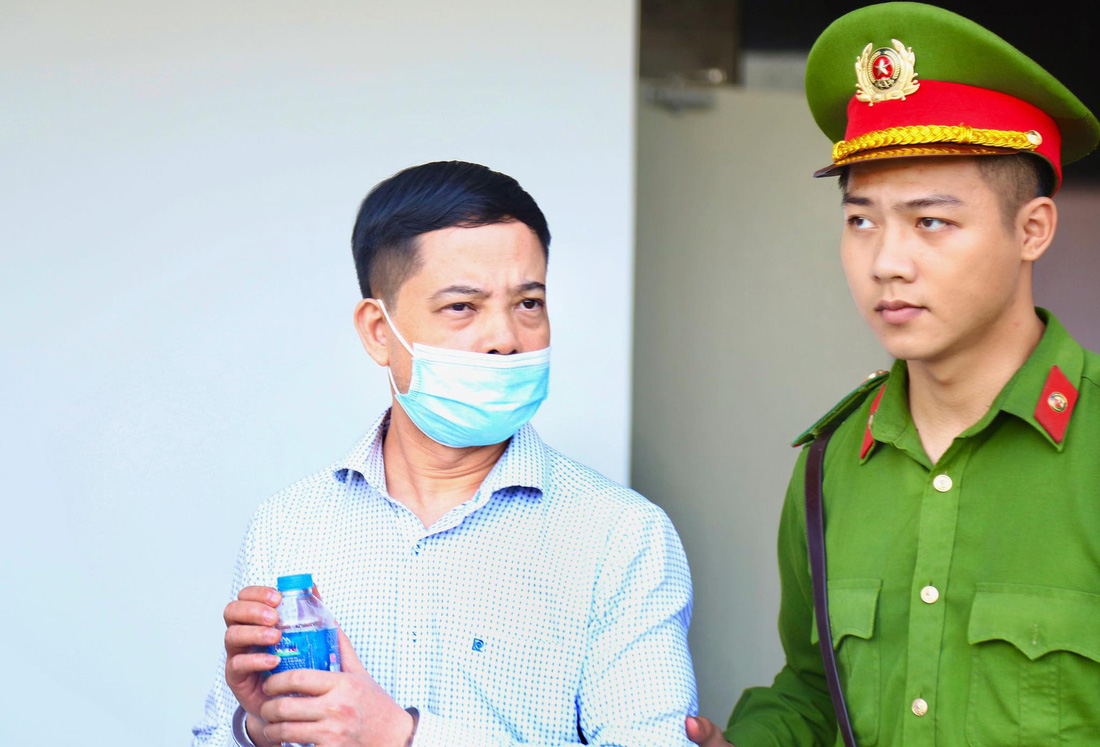 Cựu thư ký Phạm Trung Kiên bị đề nghị mức án tử hình, cao nhất trong các bị cáo vụ chuyến bay giải cứu - Ảnh: DANH TRỌNG