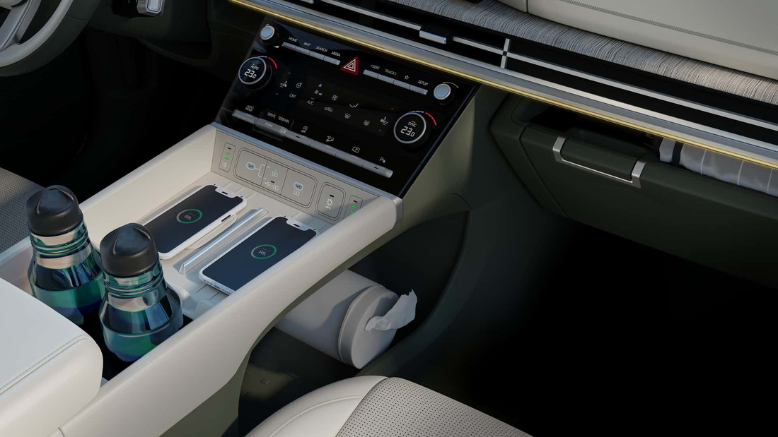 Hyundai công bố những thông tin chính thức đầu tiên của Santa Fe đời mới - Ảnh 13.