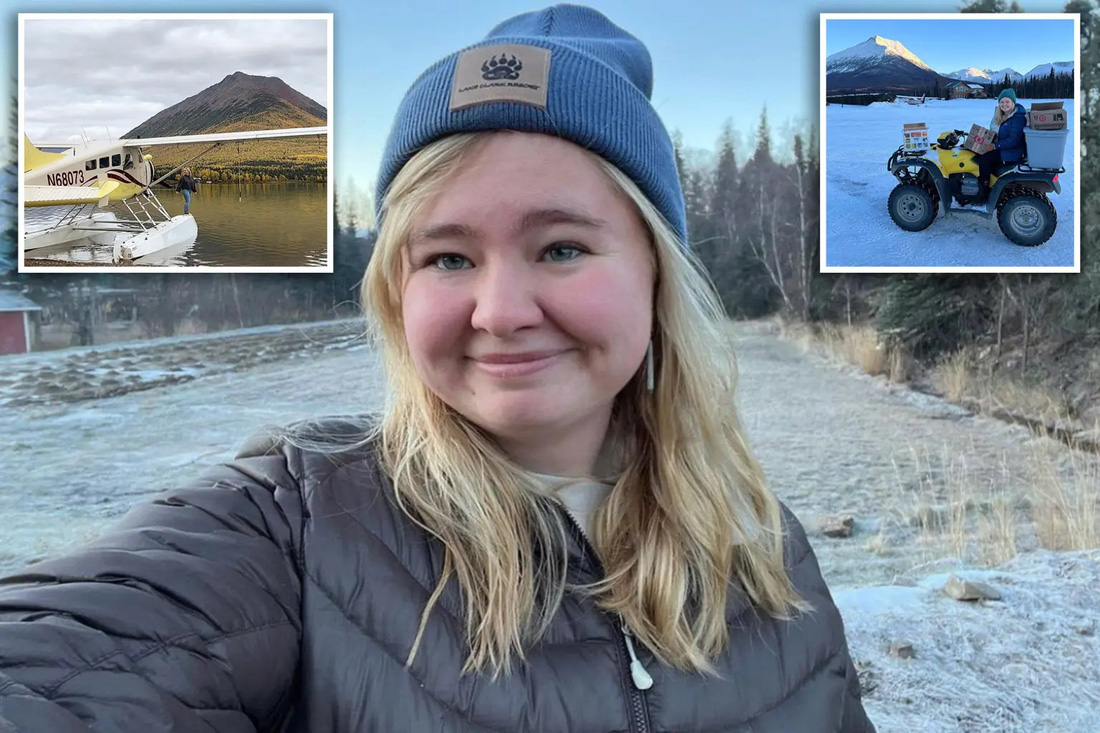 Salina đã trở thành TikToker nổi tiếng khi tiết lộ cuộc sống ở một vùng hẻo lánh tại Alaska - Ảnh: New York Post