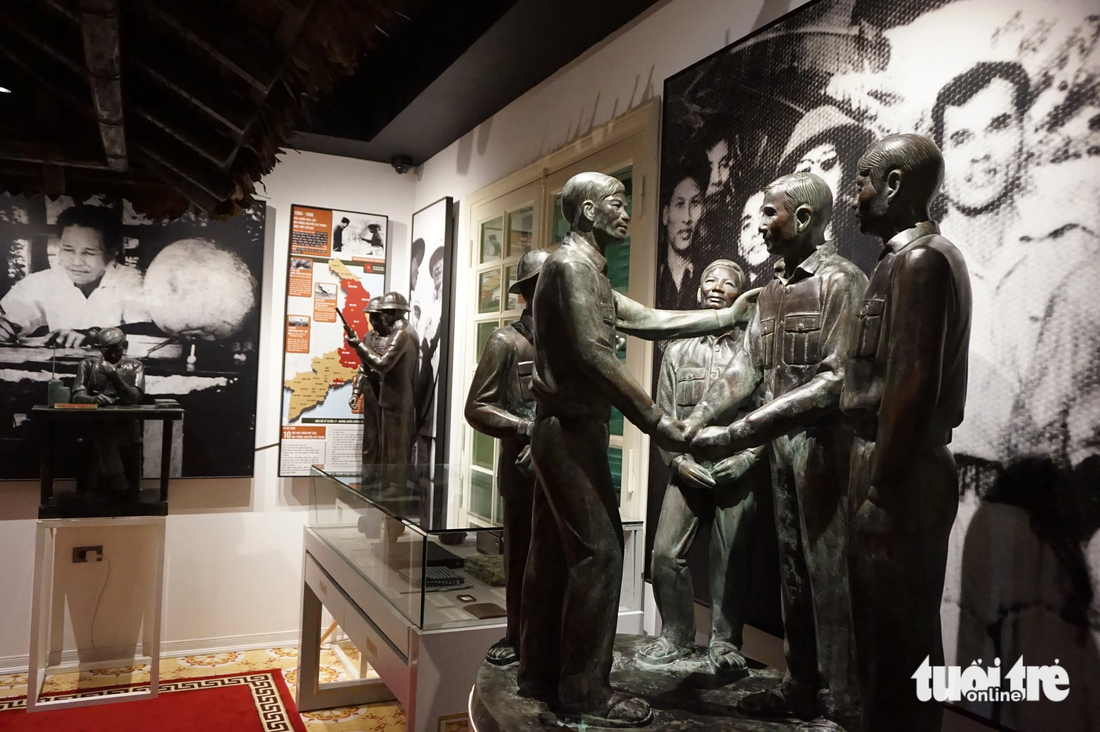 Một góc trưng bày tại Bảo tàng Đại tướng Nguyễn Chí Thanh - Ảnh: T.ĐIỂU