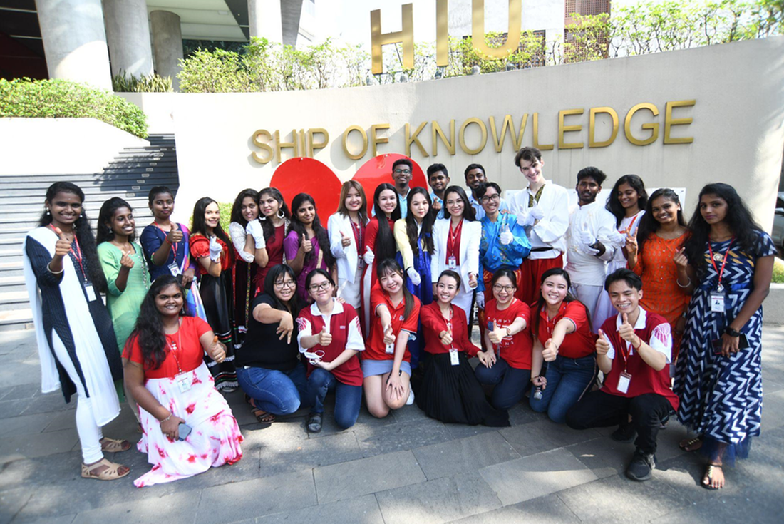 Sinh viên Ấn Độ học y khoa tại Trường ĐH Quốc tế Hồng Bàng - Ảnh: QUANG ĐỊNH