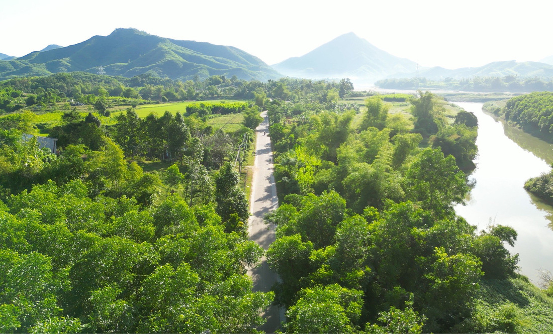 Cung đường đẹp như mơ tại giải chạy Khám phá Nông Sơn năm 2023 - Ảnh: UBND huyện Nông Sơn