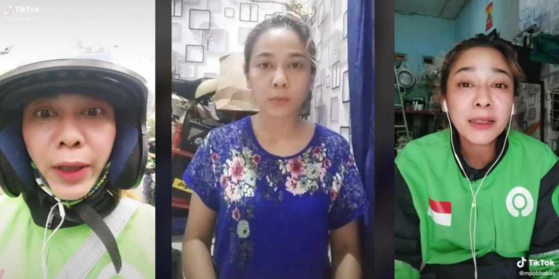 Quay video TikTok đã giúp người mẹ 44 tuổi này nuôi 9 người con - Ảnh: Mpo Bhabay/TikTok