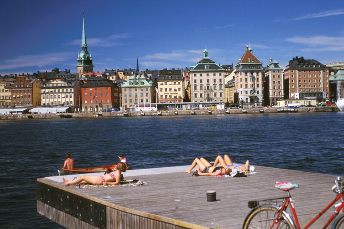 Kiến trúc truyền thống thống của khu phố cổ Stockholm, Thụy Điển - Ảnh: EDUCATION IMAGES