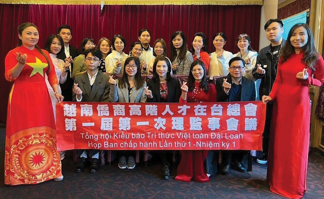 Hiệp hội kiều bào trí thức tại Đài Loan - Ảnh: Ủy ban Nhà nước về người Việt Nam ở nước ngoài