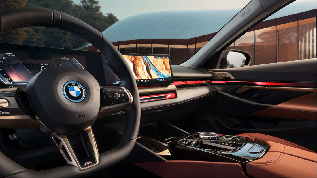 BMW 5-Series đời mới có bản kéo dài sau 3 tháng, mượn trang bị khủng nhất từ đàn anh 8-Series - Ảnh 6.