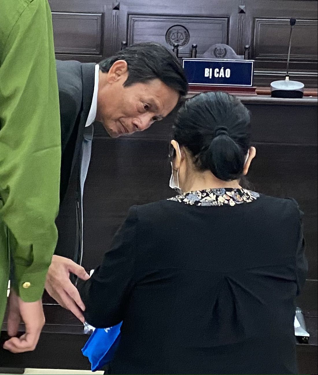 Luật sư Phan Trung Hoài trong một phiên tòa Hình sự - Ảnh: HOÀNG ĐIỆP