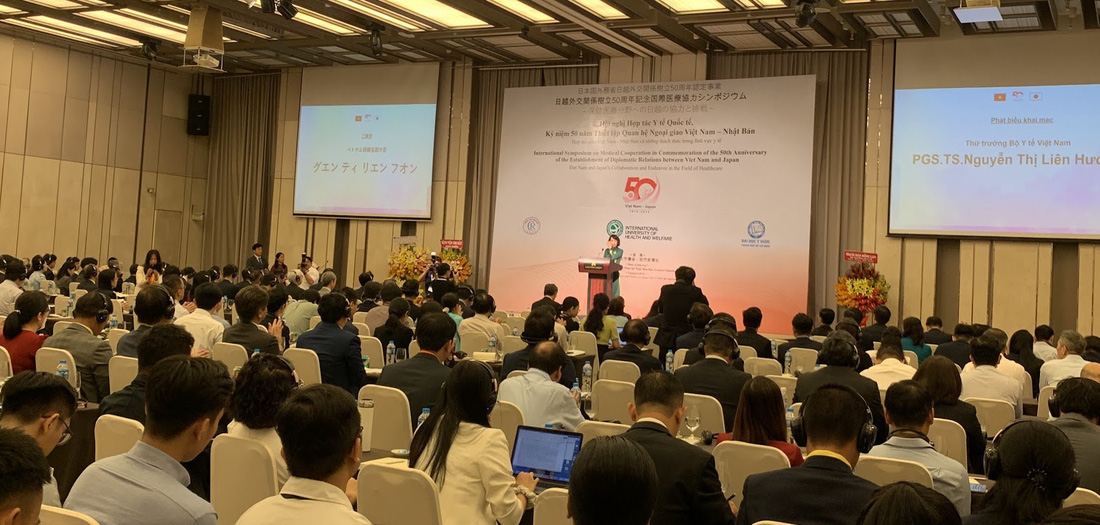 Hội nghị hợp tác y tế quốc tế Việt Nam - Nhật Bản diễn ra tại TP.HCM ngày 29-9 - Ảnh: TRẦN HUỲNH